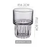 Copo de Vidro Americano Empilhável, Copo para Bebidas de Restaurante Ocidental, Copo para Chá de Frutas, Copo de Cerveja para Bar, Copo para Café Latte, Taça de Vinho