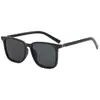 Gafas de Sol Estilo Nuevo 2026 para Mujer, Montura Cuadrada de Alta Gama, Adelgazantes para Caras Redondas, Gafas de Sol Anti-UV400, Tendencia Estilo Coreano