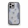 Ventas Directas Transfronterizas Corazón Azul Nube Funda para iPhone 16 de Acrílico Apple 17Pro Cubierta Protectora Magnética
