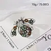 Broche de Pérola Abelha Inseto Diamante Sentido de Alto Padrão Pins de Nicho Corsage de Strass Feminino Acessórios de Vestuário de Alto Padrão