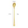 Cuchara creativa de acero inoxidable de mango corto linda cuchara para postre para revolver cuchara para condimentos de cocina doméstica cuchara cuchara miel cuchara redonda pequeña