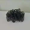Pinza para el Cabello de Malla Burbuja de Nube para Mujer 2023 Nuevo Pinza de Tiburón Grande con Pluma Accesorio para el Cabello Pasador Lazo