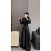 Sencillo, elegante, versátil, elegante, para ir al trabajo, Nueva Colección Primavera/Otoño 2026, estilo Hepburn, adelgazante, sentido del diseño, top de manga larga, moderno