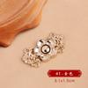 Metal Fivela Estilo Chinês Novo Casaco Suéter Roupas Hanfu Infantil Botões Decorativos