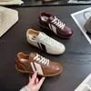 Zapatillas de entrenamiento alemanas para mujer 2026 otoño nuevo estilo suela gruesa tacón oculto versátiles cómodas casuales deportivas zapatillas blancas Zapatillas Forrest Gump