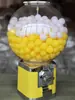 Máquina Pequeña de Regalo Gashapon Máquina de Juguetes de Escritorio para Niños Hogar Máquina de Caramelos Redondos Evento de Apertura Máquina de Monedas