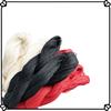 Linha de algodão puro para quilting de costura à moda antiga, linha de algodão caseira feita à mão, atacado de linha de algodão preta, branca e vermelha