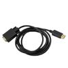 Linha de conversão DP para VGA Displayport para linha de conversão de exibição VGA Linha de dados VGA HD 1,8 metros
