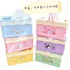 Linda cesta de almacenamiento plegable de colores de caramelo con tapa, organizador grande de escritorio para cosméticos, caja de almacenamiento de juguetes para niños