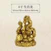 Doce Adornos Zodiacales de Latón Puro: Rata, Buey, Tigre, Conejo, Dragón, Serpiente, Caballo, Oveja, Mono, Gallo, Perro, Cerdo - Decoración para el Hogar y Artesanías para Tiendas Estilo Chino