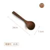 Espátula de Madeira Asa de Frango Madeira Cabo Longo Espátula de Cozinha Doméstica Panela Antiaderente Espátula de Madeira Colher de Arroz Colher de Madeira Conjunto de Utensílios de Cozinha