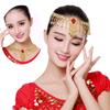 Cadena de Cabello de Joya para Danza del Vientre Pasador Pasador Accesorios para Performance de Mesa de Danza India Diadema Joyería Diadema Banda para el Cabello