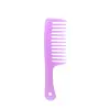Peine Cuchillo de Plástico Grande Meiji Home Peine de Dientes Anchos Gancho Curvo Peine Antiestático para Niños y Niñas