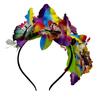 Creativa nueva moda europea y americana diadema de phalaenopsis de simulación personalizada foto de viaje foto fiesta disfraz tocado