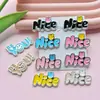 Novos Acessórios de Joias Bonitos Grampo de Cabelo DIY Buraco Fivela de Sapato Acessórios Acessórios de Cabelo Grampo de Cabelo Capa de Celular Adesivo Material Atacado