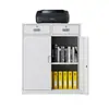 Segundo Filing Cabinet de Hierro para Oficina, Filing Cabinet de Datos de Oficina, Filing Cabinet para Certificados Financieros, Lockers, Gabinete Bajo con Cerradura