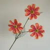 Floristería de Simulación de Boda Naranja Material de Flores Naranja Naranja Tema Arreglo de Lugar de Boda Hotel Arreglo de Flores de Plástico