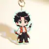Llavero Acrílico Transparente Periférico de Estrella de Anime DIY Personalización Colgante Creativo Lindo para Mochila Escolar Personalización de Estudiante