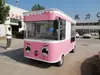 Carrito de Comida Móvil, Carrito de Bar para Puesto Callejero, Estante de Snacks Europeo, Diseño Plegable, Carrito de Delicatessen de Acero Inoxidable, Restaurante