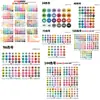 Paquete de Relleno de Cuentas Fusión de 221 Colores en Botella MARD Mismo Color Cuentas Pequeñas de 2.6 mm Paquete de Materiales para Rompecabezas Hecho a Mano DIY