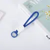 5 Novos Chaveiros com Nós Color-Blocking Cordão para Celular Corda Trançada Curta Criativa Argola de Chaveiro Corda de Pendurar Anti-Perda Destacável
