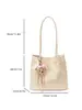 Diseño de Nicho 2026 Nueva Moda de Alta Gama Bolso de Hombro Único Vintage para Primavera, Elegante Bolso de Lujo Ligero