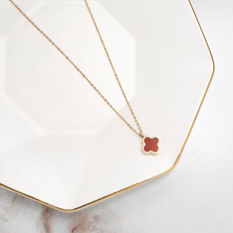 四叶草-黑红贝-玫瑰金