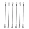 Terminales de Prensa para Cable de Acero Inoxidable 304, Cables de Etiqueta, Cables de Seguridad, Cables Anticaída, Hebillas Triangulares de Acero Inoxidable 304