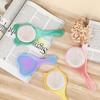 Ar almofada pente silicone molde diy cristal epóxi molde airbag massagem cabelo liso cabelo cacheado pente molde epóxi