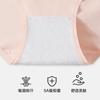 Calzones Bacteriostáticos de Cintura Media sin Costuras Selección para Mujer Algodón de Fibra Larga de Xinjiang Absorción de Humedad Transpirable No Sofocante Ropa Interior para Dama de Algodón Puro