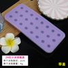 Forma de Bolo da Lua Bandeja de Gelo de Silicone Bolas de Gelo Esféricas Gelo para Tangyuan Bola de Gelo 5g Frasco de Cera Tira de Gelo de Açúcar Bandeja de Gelo Espessada