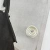 Sí Botones de Resina de Rosa Yisen Botones Decorativos Pequeños Fragantes Botones para Ropa de Abrigo de Nylon de Doble Cara para Traje Chaqueta