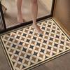 Tapetes de Piso Absorbentes para Baño, Alfombras Gruesas de Felpa para Baño, Tapetes para Pies para Puerta de Baño en Casa, Tapetes Antideslizantes para Baño