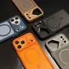 Adecuado para funda de teléfono móvil Apple 17Promax, Malla Refrigerante Armor de Hielo Succión Magnética iPhone16 Ventana Grande Cubierta Anticaídas 15