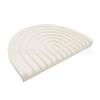 Nova Mat de Drenagem de Cozinha Grande Tamanho Mat de Armazenamento de Banheiro Mat de Drenagem com Ranhura Inclinada Mat de Sabão de Silicone Antiderrapante