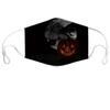 Mascarilla de Algodón de Halloween Mascarilla de Impresión Digital 3D Algodón a Prueba de Polvo Universal Personalizada para Adultos y Niños PM2.5