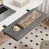 Placa de extensión de escritorio, placa de expansión de mesa, soporte de reposabrazos para sala de juegos, soporte para portátil, soporte para teclado y ratón