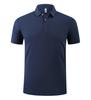 Camisa Cultural de Gaze 40S Roupa de Trabalho Camiseta Camisa Cultural Personalizada Camisa Polo de Lapela de Manga Curta Logo Bordado Impresso Personalizado