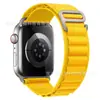 Pulseira Alpine Loop para Apple Applewatch Pulseira de Relógio Cabeça de Metal iwatchs8 Pulseira Tecida