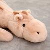 Saite Dudu deitado pequeno dragão voador brinquedo de pelúcia deitado dinossauro boneca macia dormindo travesseiro longo boneca