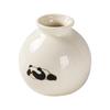 Vaso Cerâmico Pequeno de Arte Criativa Decoração de Ornamentos Decorativos para Mesa de Escritório, Quarto, Sala de Estar, Sala de Casa, Decoração para Inserção de Flores Secas