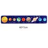 Rompecabezas infantil transfronterizo de los ocho planetas, rompecabezas de tablero de correspondencia cognitiva de planetas del sistema solar, juguetes interactivos al por mayor