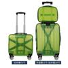 Nueva Maleta Trolley Totalmente Transparente 20 pulgadas para Niños Fuerte y Duradera Caja con Contraseña 12 pulgadas Equipaje de Viaje para Estudiantes Masculinos y Femeninos