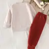 Exportación Transfronteriza de Otoño de Amazon Ropa Infantil Estilo Deportivo Casual Patrón Estampado Traje de Pantalón de Manga Larga Conjunto de Dos Piezas