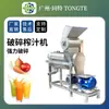 Equipo comercial para procesar jugos de frutas y verduras, exprimidor de tornillo triturador de acero inoxidable de gran tamaño, exprimidor industrial