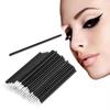 50 Unidades/Pacote fabricantes pincel para delineador portátil único à prova d'água fibra caneta para lábios pincel de maquiagem portátil pincel para líquido de crescimento