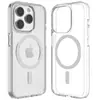 Funda de Teléfono Transparente de Acrílico Anti-Caídas Magnética Dos en Uno de Apple con Artesanía Transparente y Botones Físicos con Adhesión Magnética