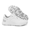 Zapatos de Golf para Hombres y Mujeres Pareja Impermeables Perilla Automática Cordón Retráctil Tacos de Fijación Antideslizantes Tenis para Exteriores para Adultos