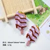 Accesorios DIY de Dibujos Animados Luminosos Accesorios de Resina Fruta Grande Helado Crema Gel Pinza para el Cabello Cuerda Hebilla de Zapato Refrigerador