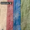 Ventas directas del fabricante: tela bordada a máquina, material de bordado de lentejuelas, vestido Hanfu para mujer de estilo chino tradicional, falda de tul y tela para camisa